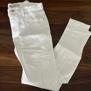 Topshop White Jamie Jeans
